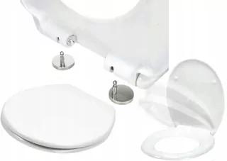 WC sedadlo Stinnea eurostandard, biely duroplast